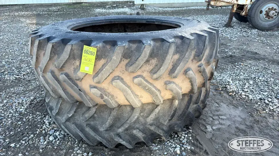 (2) Goodyear 18.4R42 tires Tractor-Implement Tire
