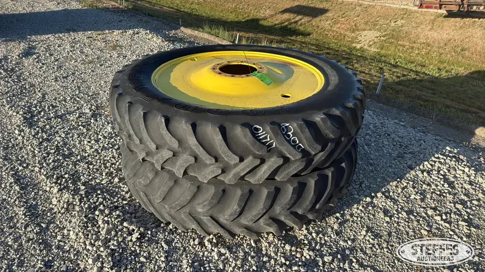 (2) Goodyear 14.9R46 tires Tractor-Implement Tire