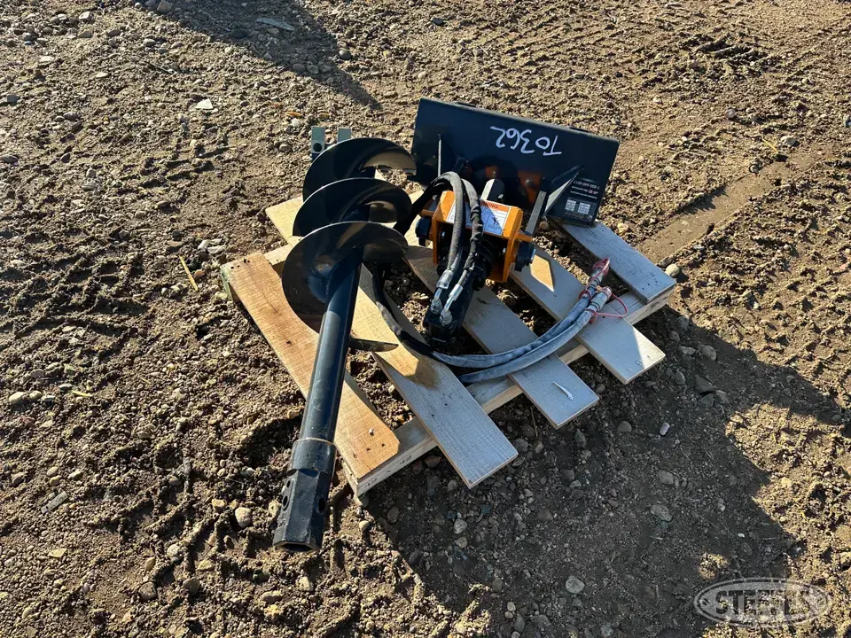 2023 Wolverine MAD-12-12D Skid Steer Augers-Post Driver
