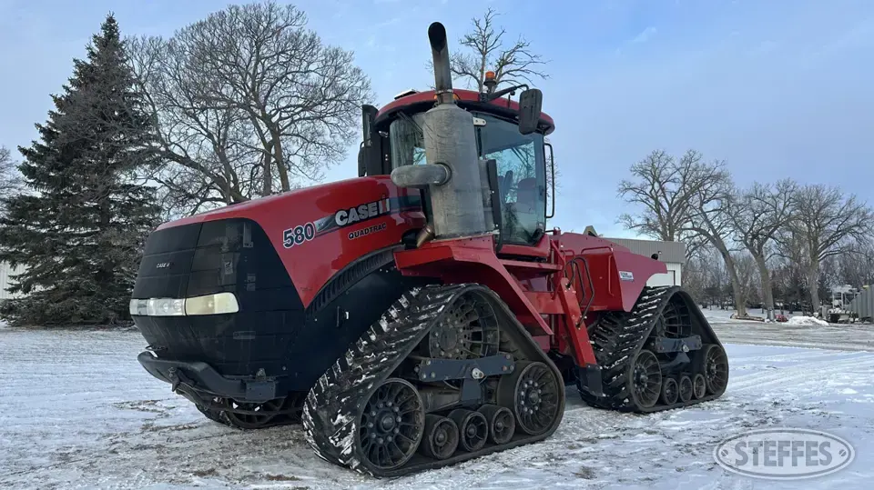 2017 Case IH Steiger 580 Quadtrac Track Tractor