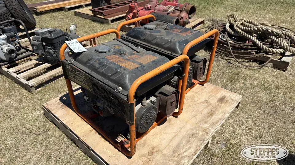 (2) Generac GP6500 generators Generators Less Than 10 kW