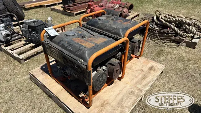 (2) Generac GP6500 generators