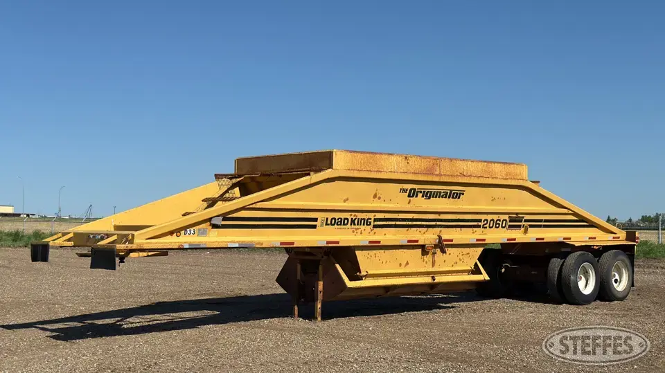 1993 Load King 2060-40-2 Belly Dump Trailer