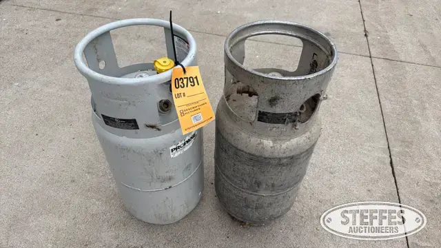 (2) Forklift LP tanks