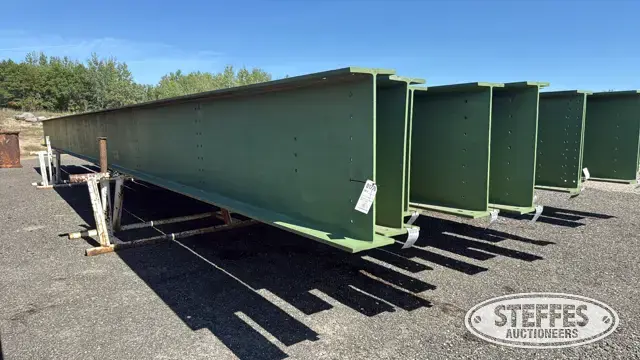 (1) Temporary bridge support beam