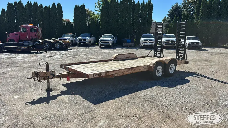 1993 B&B Flatbed Trailer