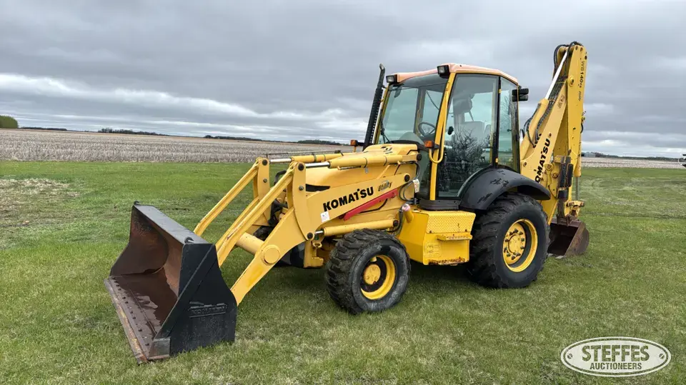2002 Komatsu WB140PS Loader Backhoe