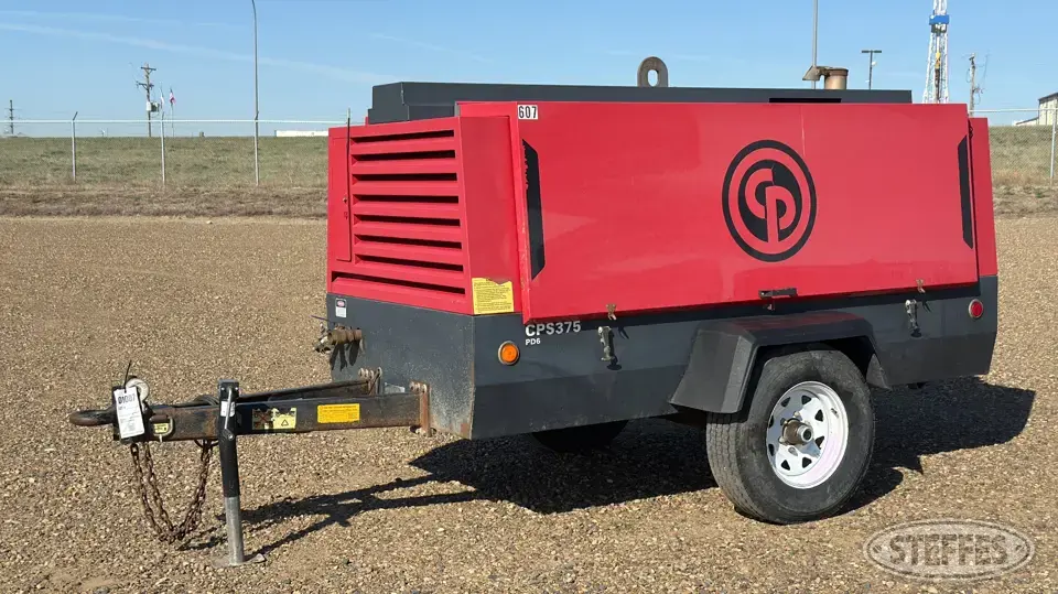 2012 Chicago Pneumatic CPS 375 PD TBV Air Compressor