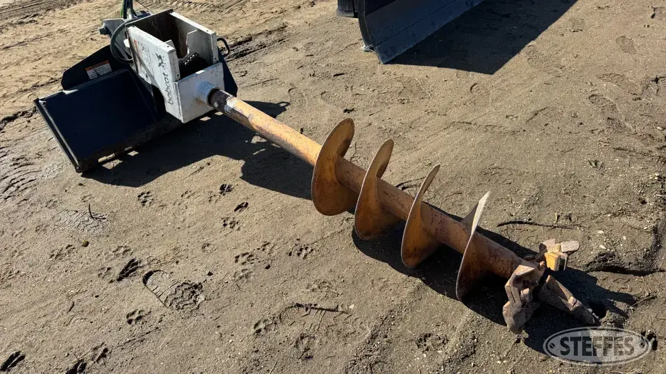 Bobcat Skid Steer Augers-Post Driver