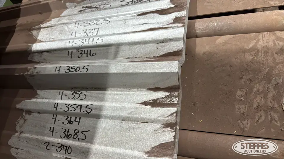 Sunward Steel hi-rib panel Business Inventory