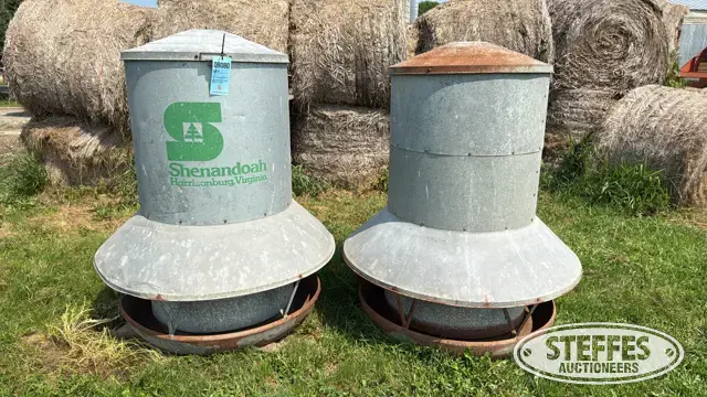 (2) Hog feeders