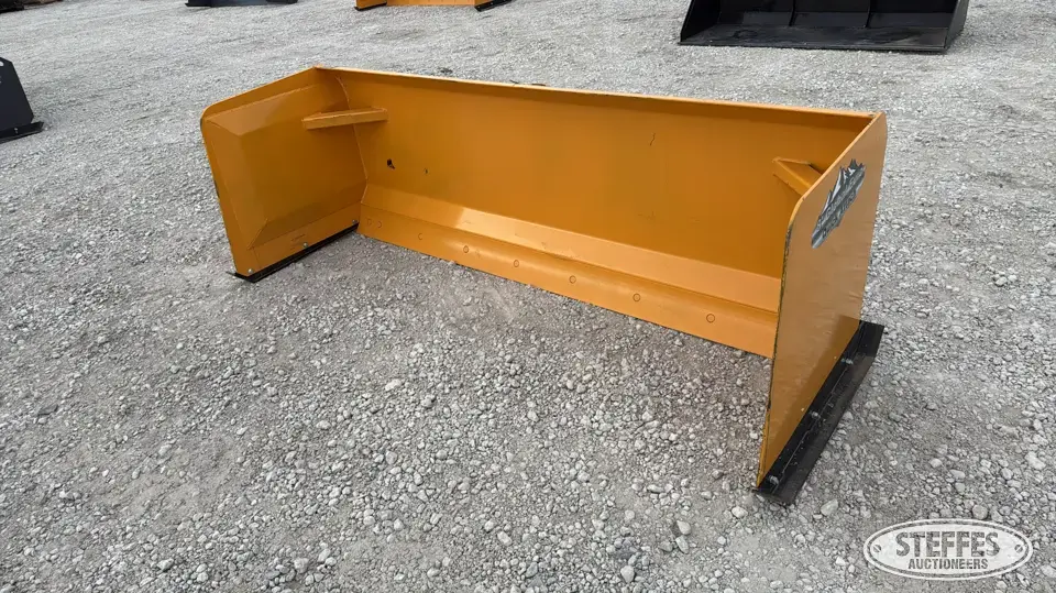 2027 Industrias America E8 Skid Steer Snow Pushers and Snowblower