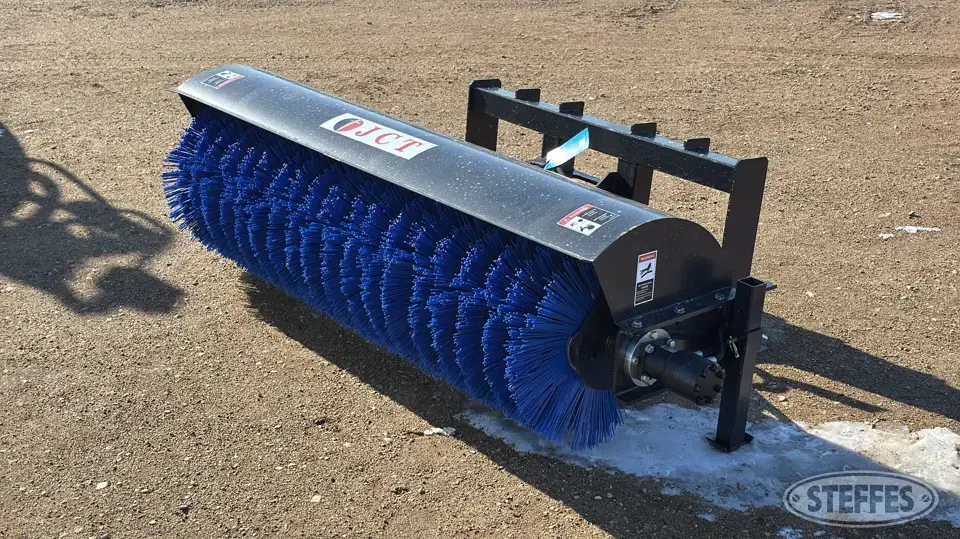 JCT rotary angle sweeper Skid Steer Broom