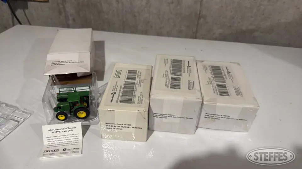 John Deere toy tractors