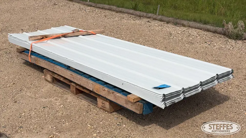 Corrugated metal siding Construction Support Item