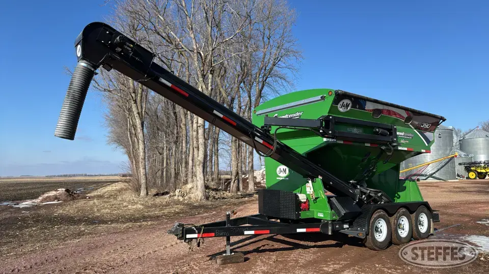 2023 J&M LC390 Bulk Seed Tender Trailer