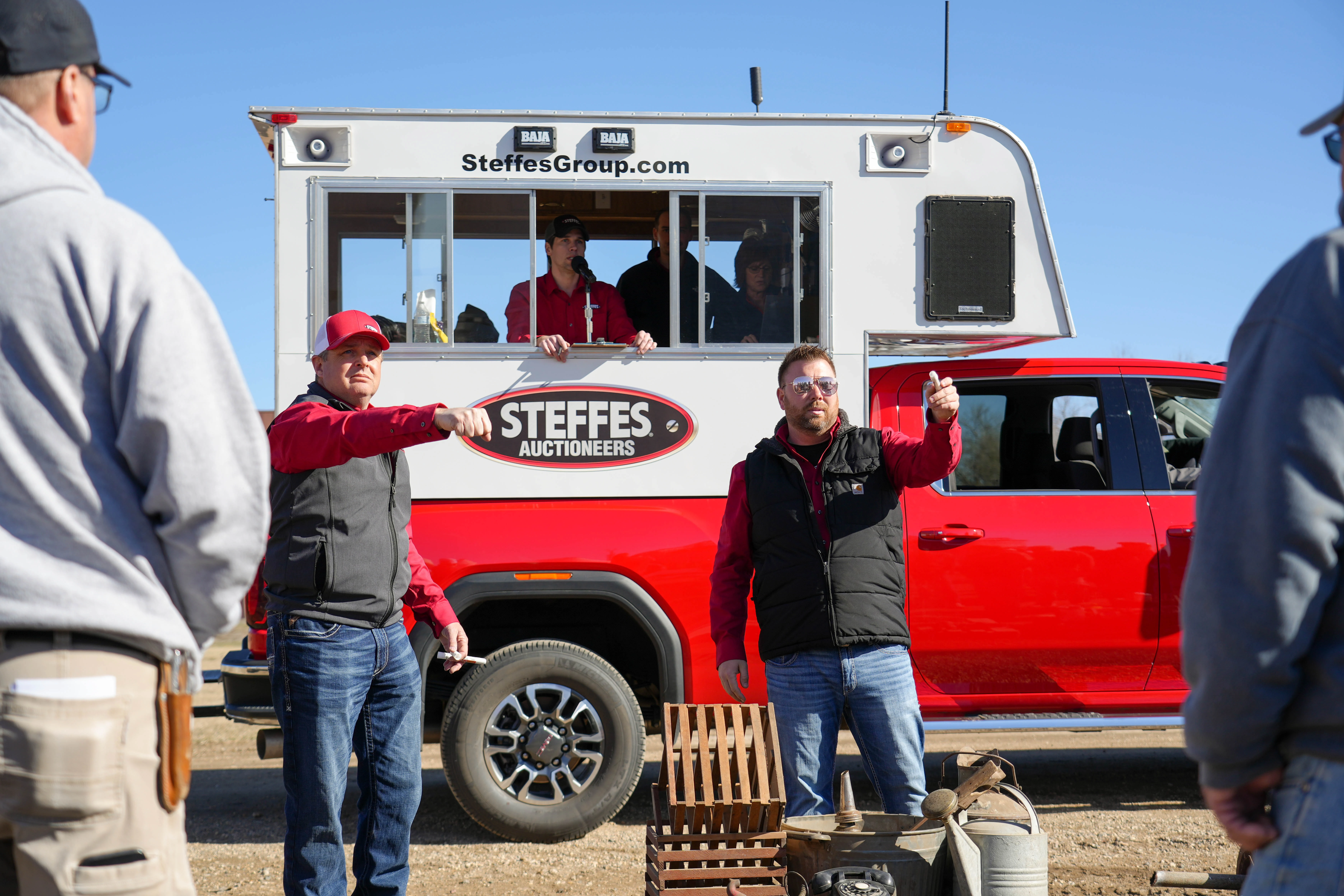 Steffes Group auction yard