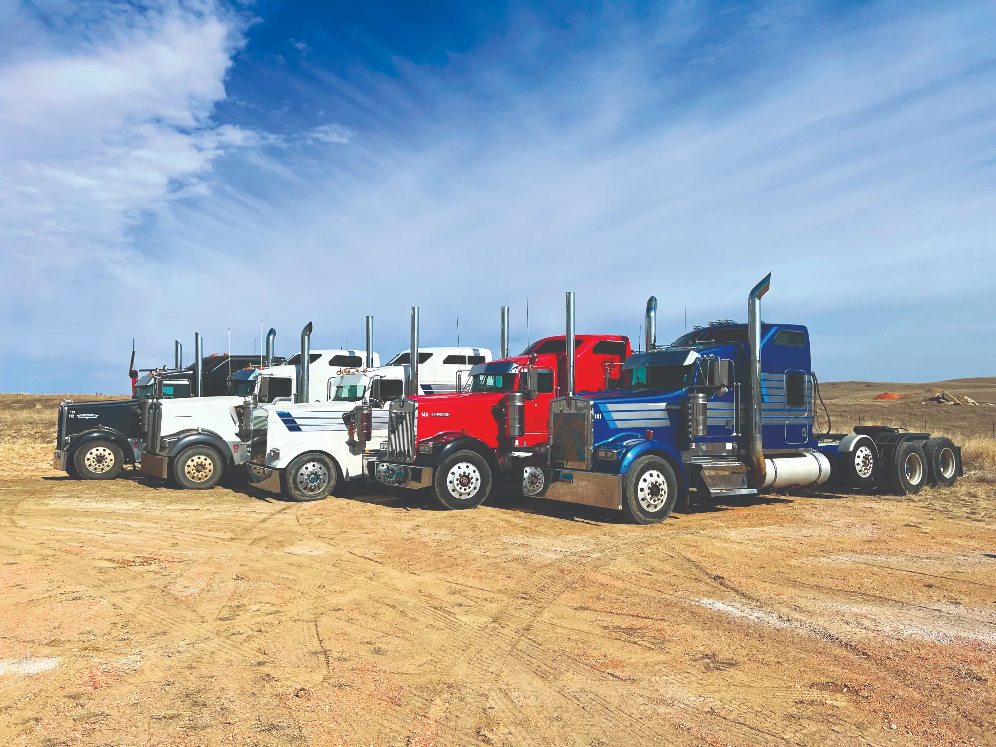 Transport trucks