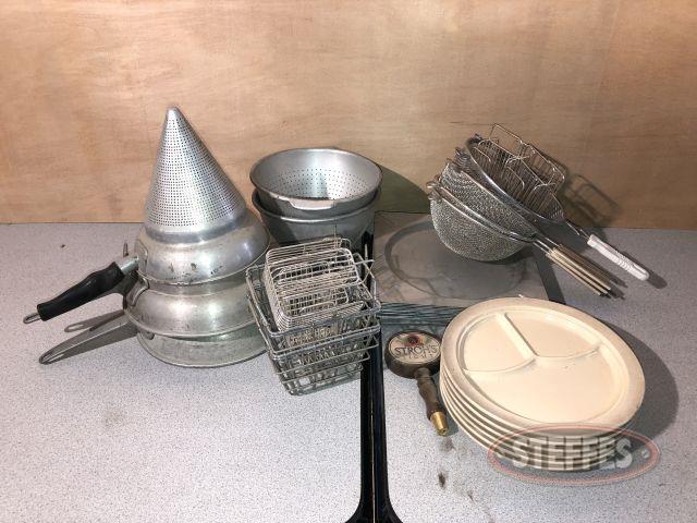 Various-strainers--stove-top-covers--and-plates-(see-photos-for-details)_1.jpg