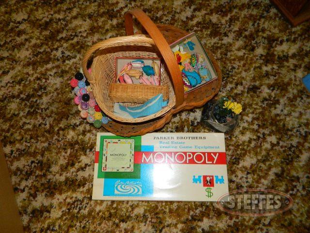 Vintage-Monopoly-game--baskets--and-assorted-decor-(See-photos-for-details)_1.jpg