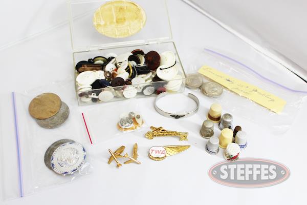 Airplane-Cuff-Links--TWA-Pin--Emerold-Lady-Tokens--Assorted-Buttons-and-Thimbles-(See-photos-for-details)_1000.jpg