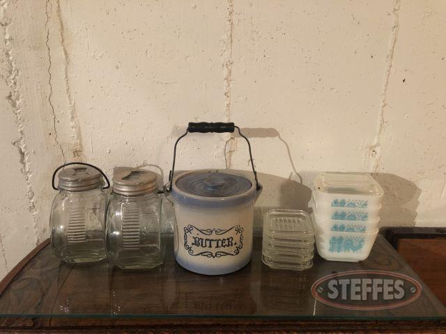 Butter-Crock--Pyrex-dishes--and-Good-House-Instatute-Jars-(see-photos-for-details)_1.jpg