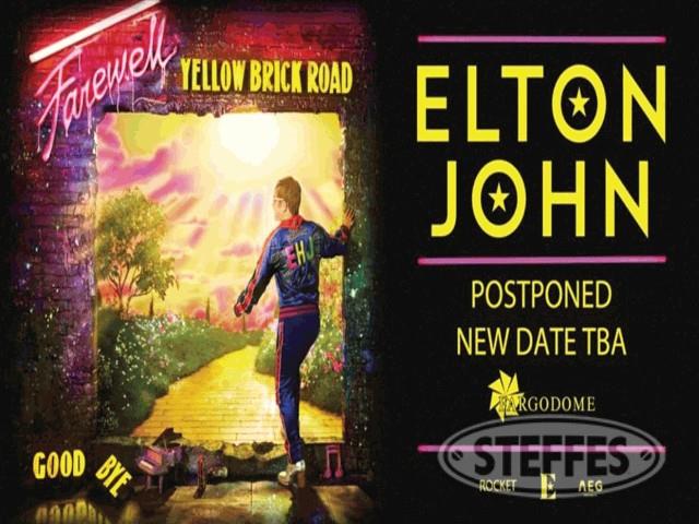 (2) Elton John Farewell Tour Tickets, 