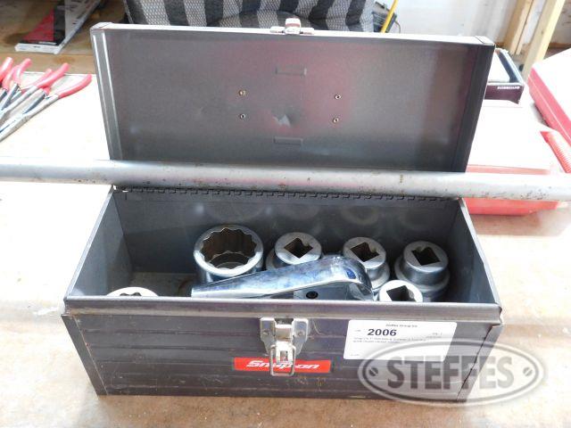 Snap-On 1" Ratchets & Sockets in Tool Box
