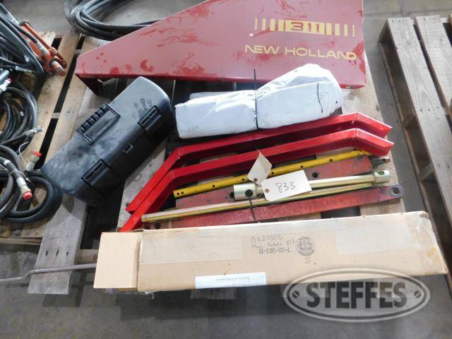 Pallet of Assorted Parts, New Holland 311 Shield