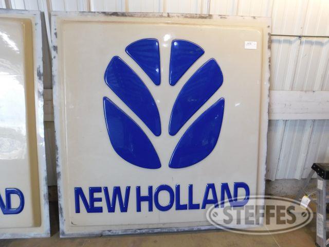New Holland 6'x6' Lighted Sign Faces