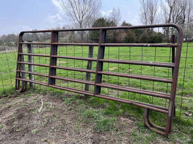 (2) Steel gates
