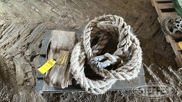 (2) HD tow ropes
