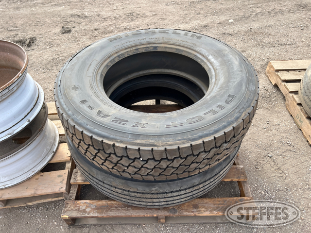 (2) truck tires