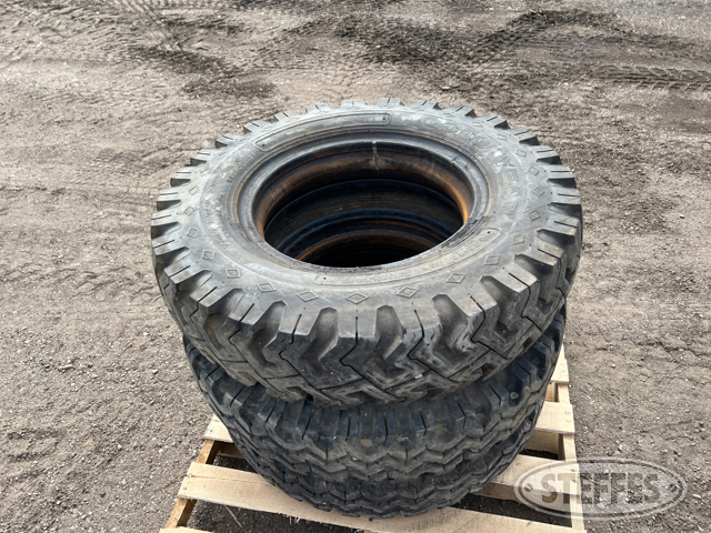(3) 8.25-20 tires