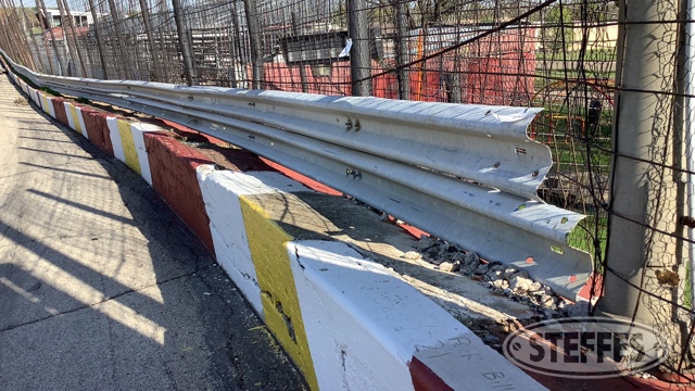 Approx. 390’ of Double Row Guardrail