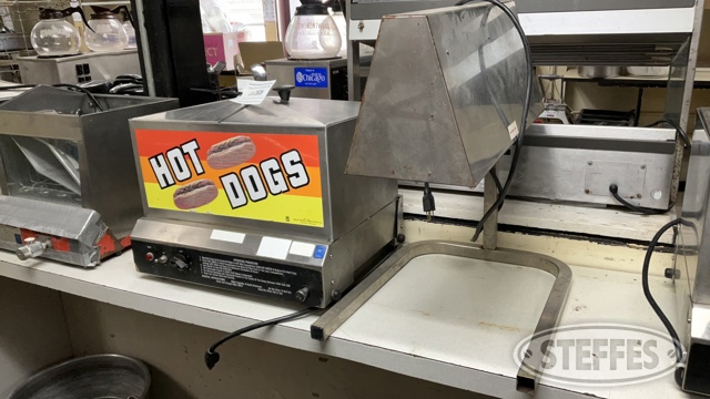 Hot Dog Warmer and Heat Lamp