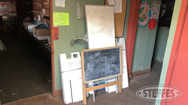 Cafe and Dry Erase Boards