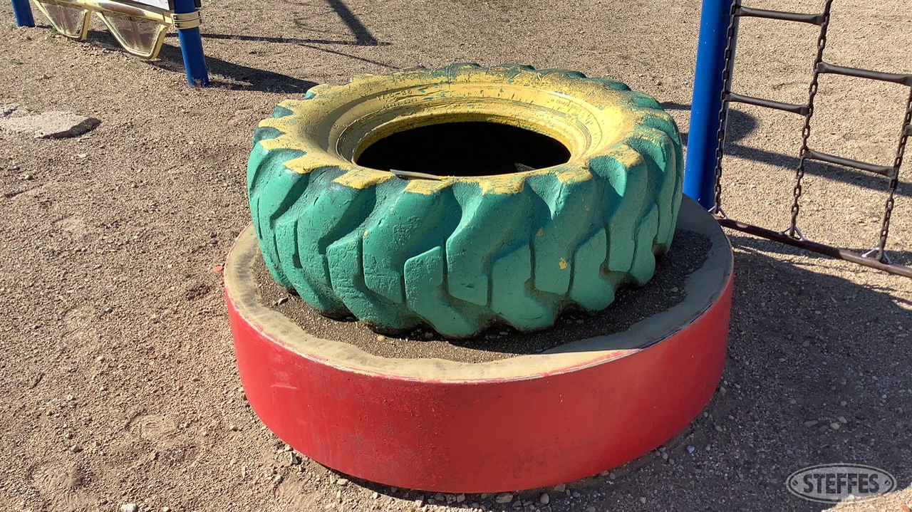 Tractor Tire Playground Item