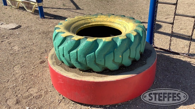 Tractor Tire Playground Item