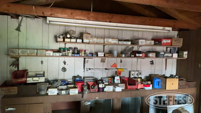 Contents of Workbench and Shelves