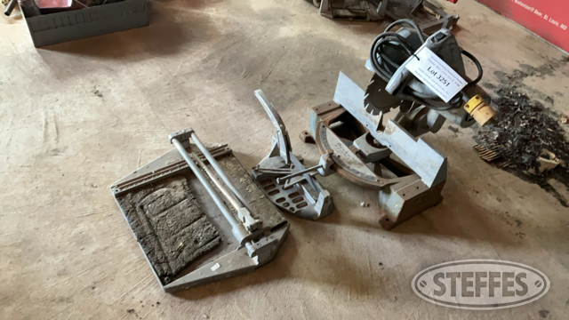 Rockwell Miter Saw and Tile Cutters