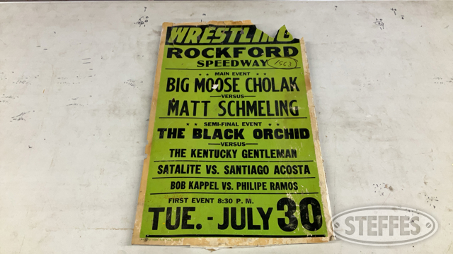 Wrestling Poster