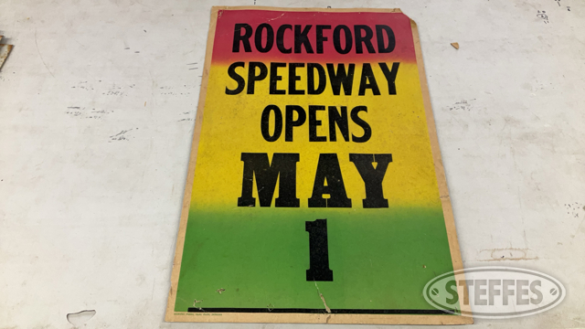 Rockford Speedway Poster