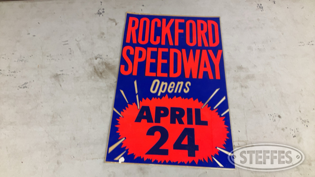 Speedway Opening Poster
