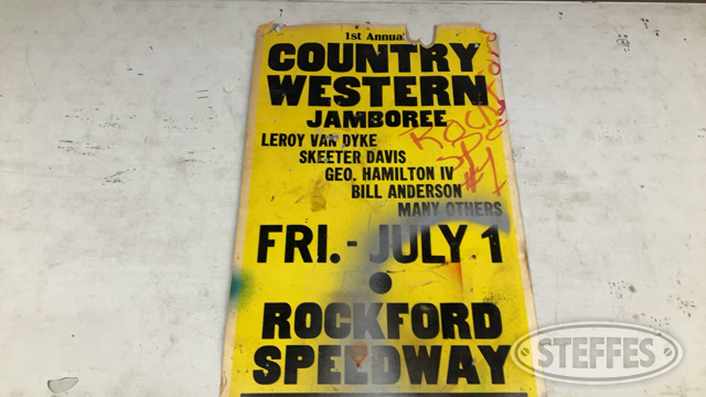 1st Annual, Country Western Jamboree Poster