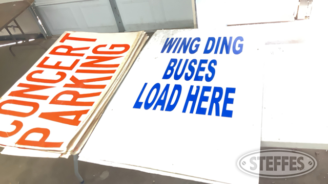 (2) Wing Ding Signs