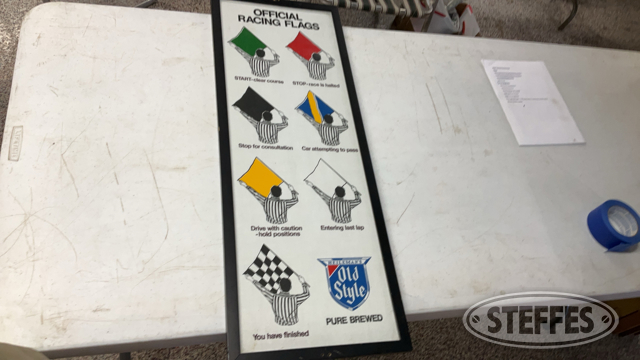 Official Racing Flags Banner