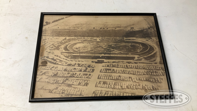 Vintage Photo Of Race Track