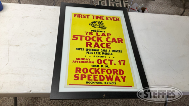 75 Lap Race Poster