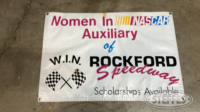 Rockford Speedway Banner